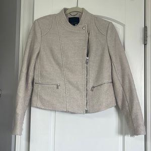 BR wool blend Moto  jacket